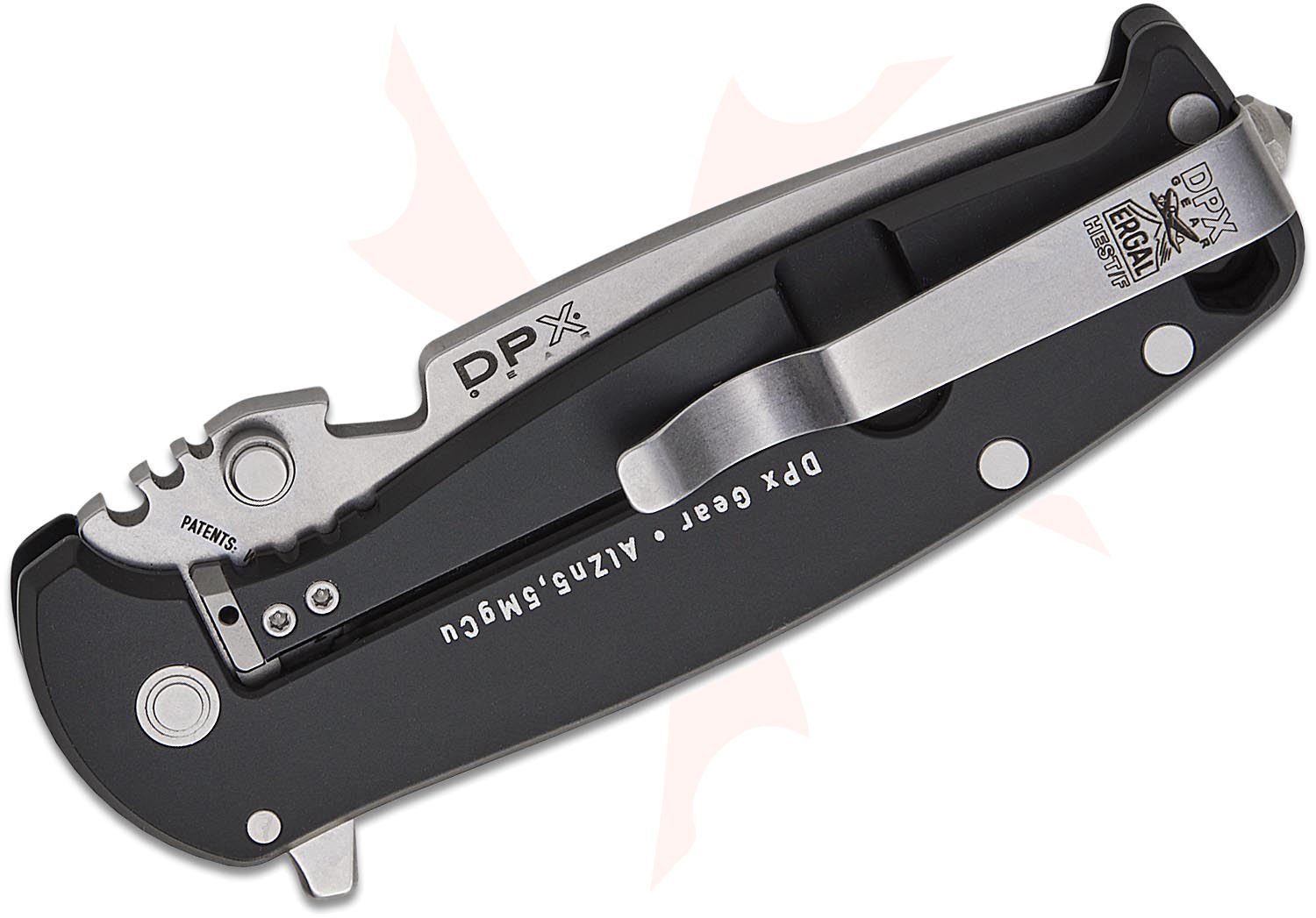 No.146フェザー with ヒノキチップチャーム‪·̩͙꒰ঌ DPx Gear HEST/F Frame Lock Flipper Knife 3.15