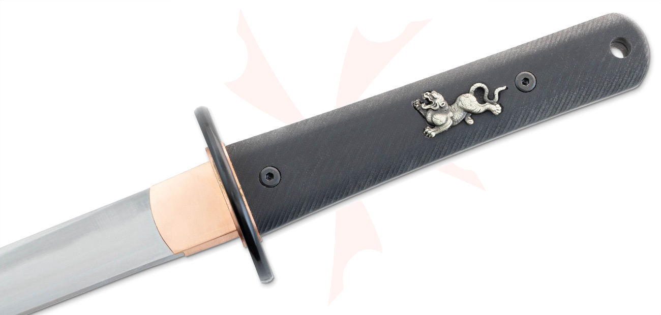 CAS Iberia Dragon King SD35475 Modern Wakizashi, Black G10 Handle