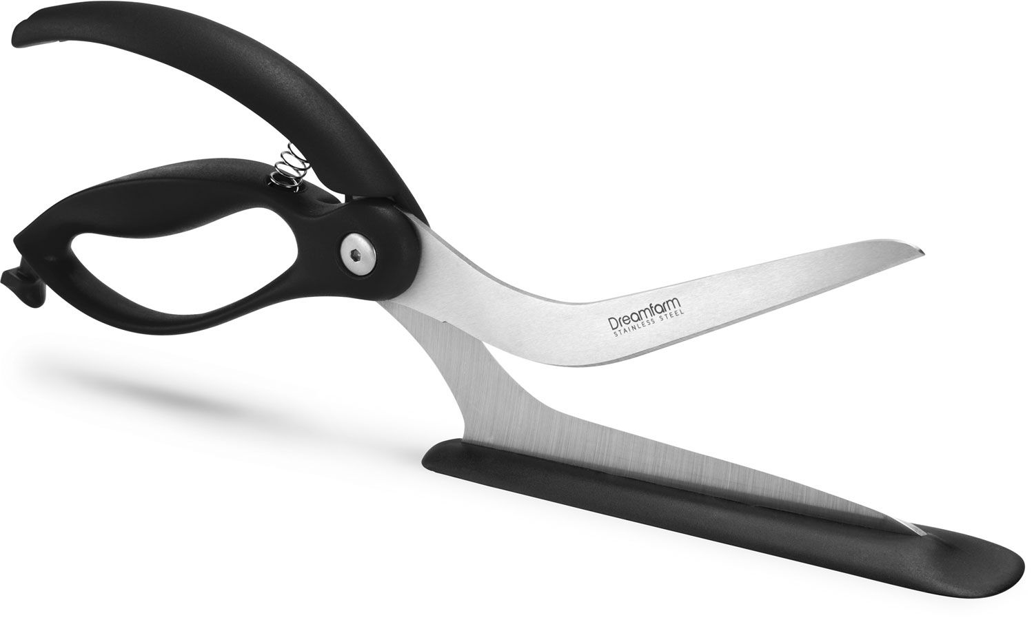  Dreamfarm Scizza, Non-Stick Pizza Scissors with Protective  Server, Stainless Steel, All-In-One Pizza Slicer, Easy-To-Use &  Easy-To-Clean Pizza Cutters