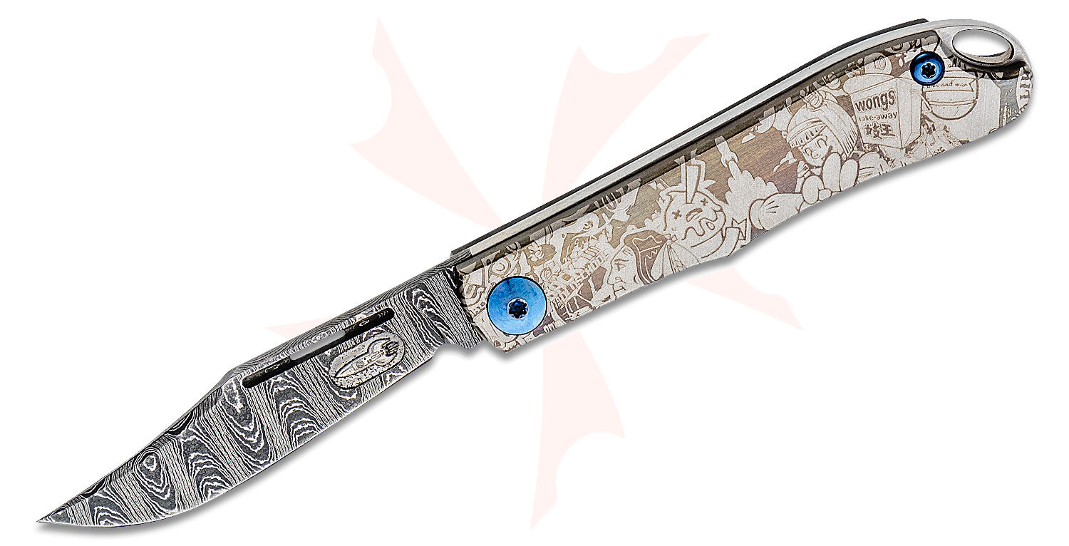 D Rocket Designs Mid-Tech Lanny's Clip Slipjoint Folding Knife