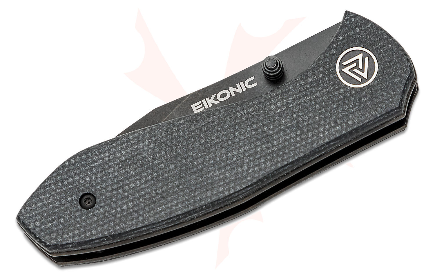 EIKONIC Knives Jonas Iglesias Kasador Folding Knife 3.06" D2 Black