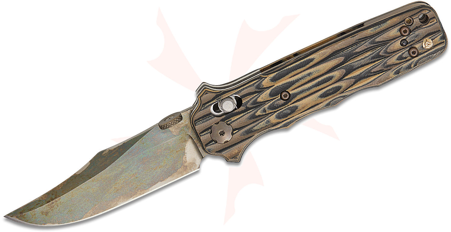 Elishewitz Custom MACV-SOG Axis Lock Folding Knife 3.45