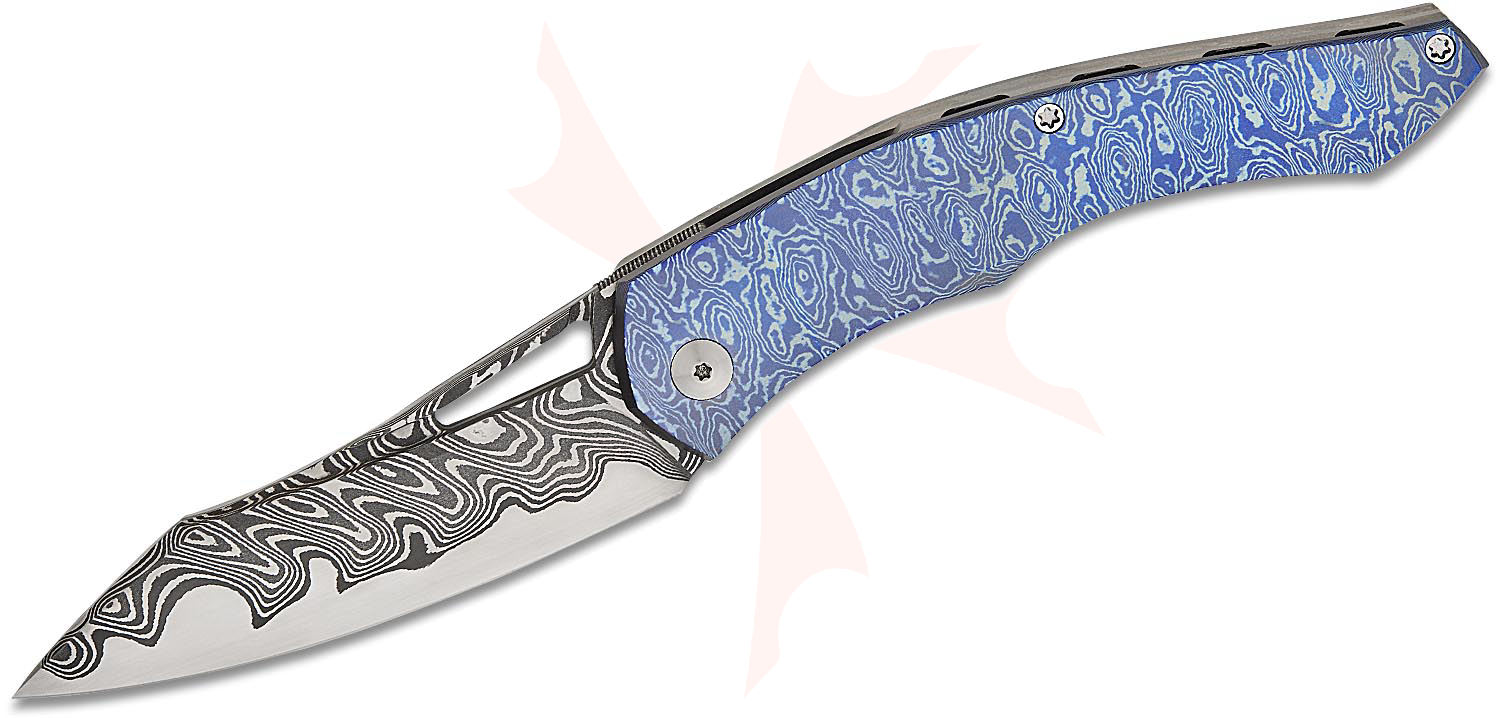 Emmanuel Le Brun Knives Custom Rhino V3 Front Flipper Knife 3.5