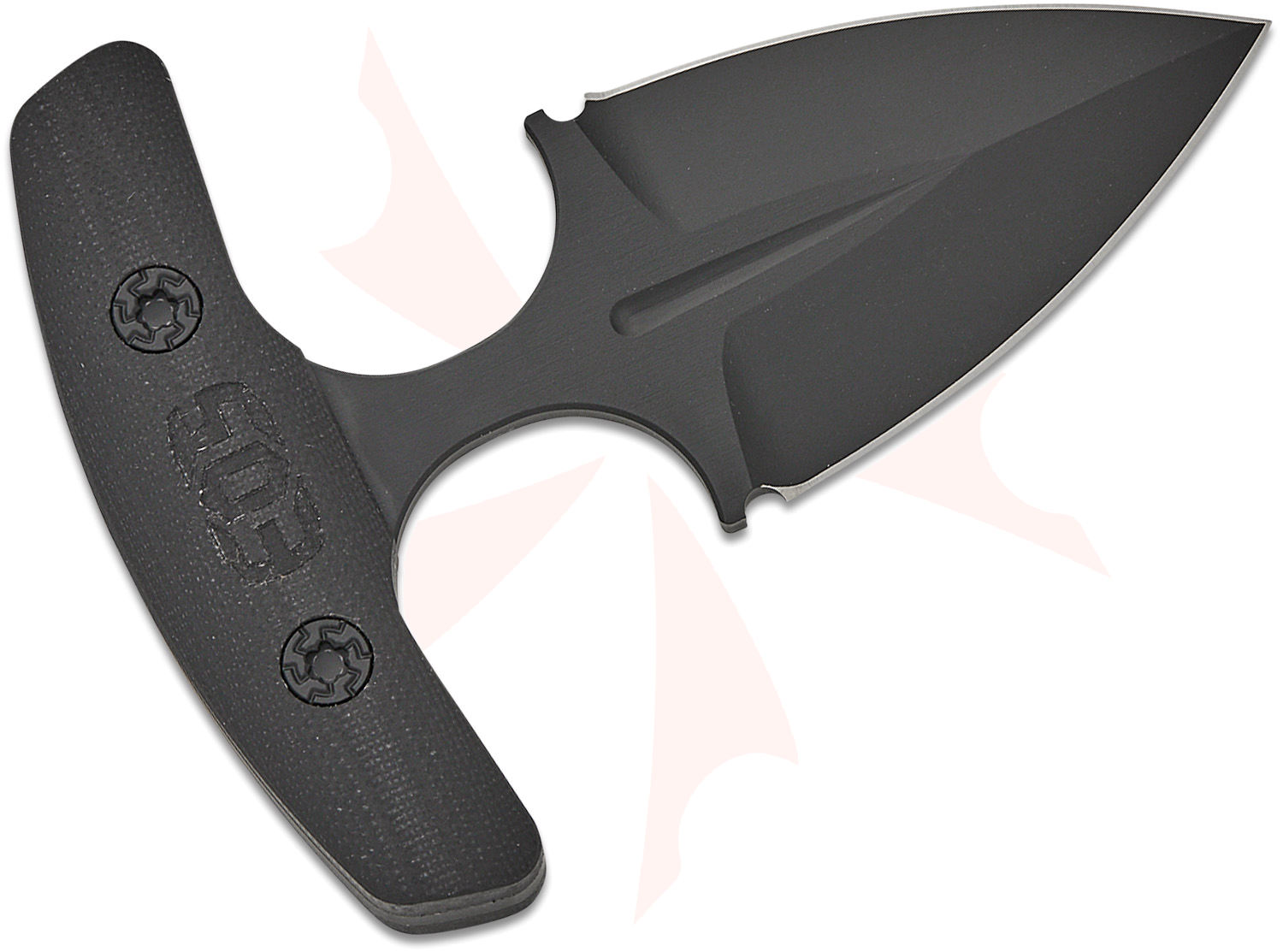 EOS Aztec Push Dagger Fixed Blade Knife 2.5