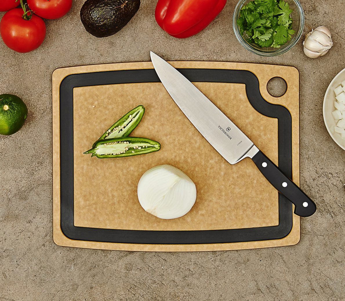 Natural With Slate Core 003-15110102 for sale online Epicurean Gourmet Series 15 X 11 Cutting Board 