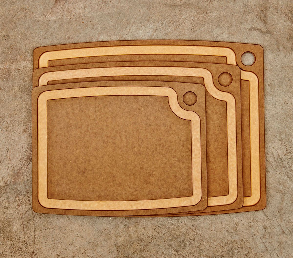 Epicurean Kitchen Series Wood Fiber Cutting Board, Nutmeg, 17.5 × 13 -  KnifeCenter - 001-181303