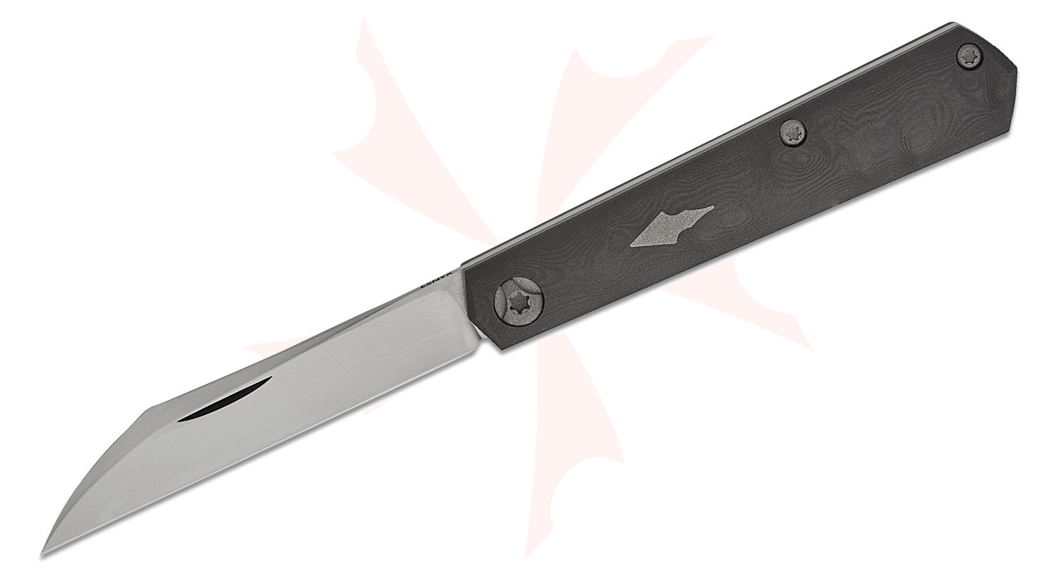 Mackie CP3 Zirconium/SS フィジェットトイ Esnyx Knives Custom Stingray Slipjoint Folding Knife 3