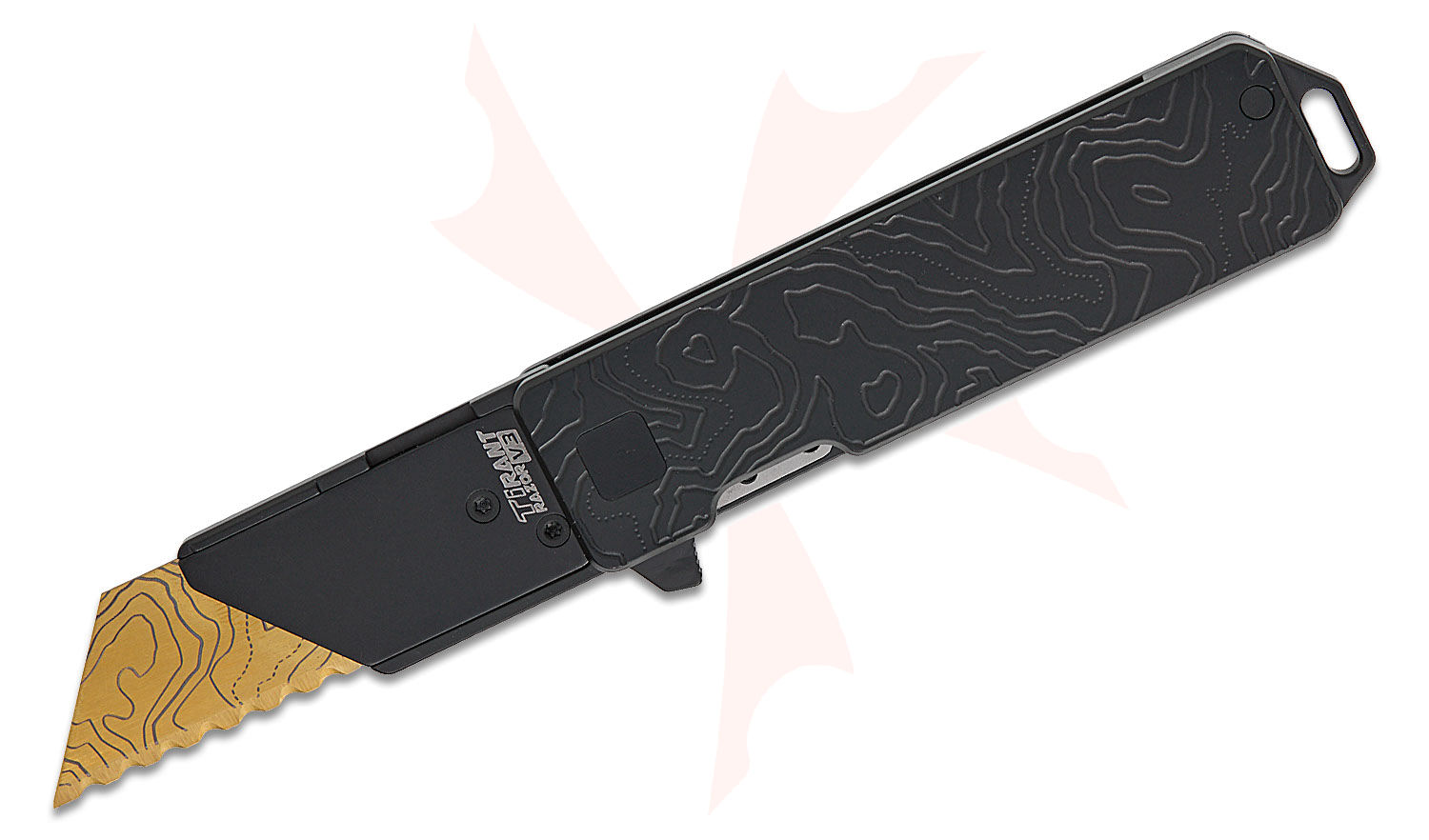 Exceed Designs TiRant Razor V3 Frame Lock Flipper Utility Knife