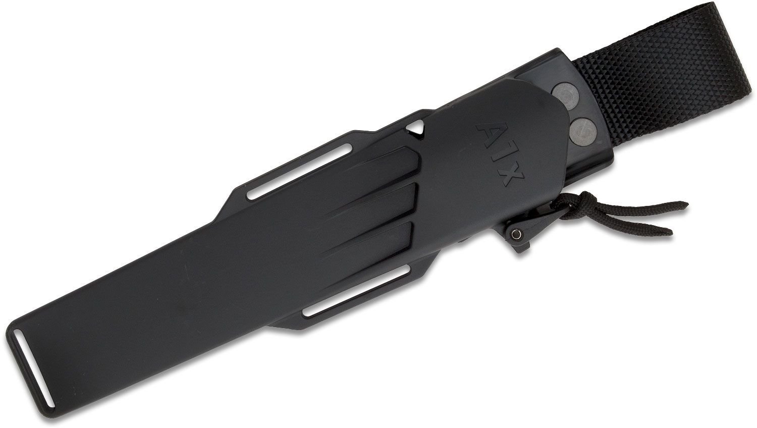 Fallkniven A1X Fixed Blade Knife Thermorun (6.875 Tungsten Carbide) - Blade  HQ