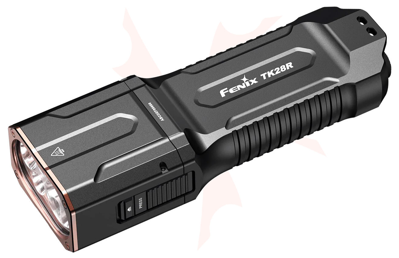Fenix TK28R Multi-LED High Performance LED Flashlight, Black, 6,500 Max ...