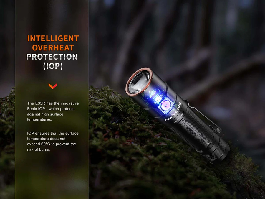 AnnonceFENIX - E05 R - LAMPE DE POCHE 400 LUMEN