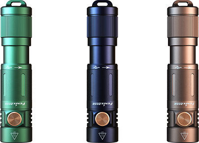 fenix e05r keychain flashlight 400 Lumens Rechargeable in 320mAh Li Fenix E05R compact 400 lumen