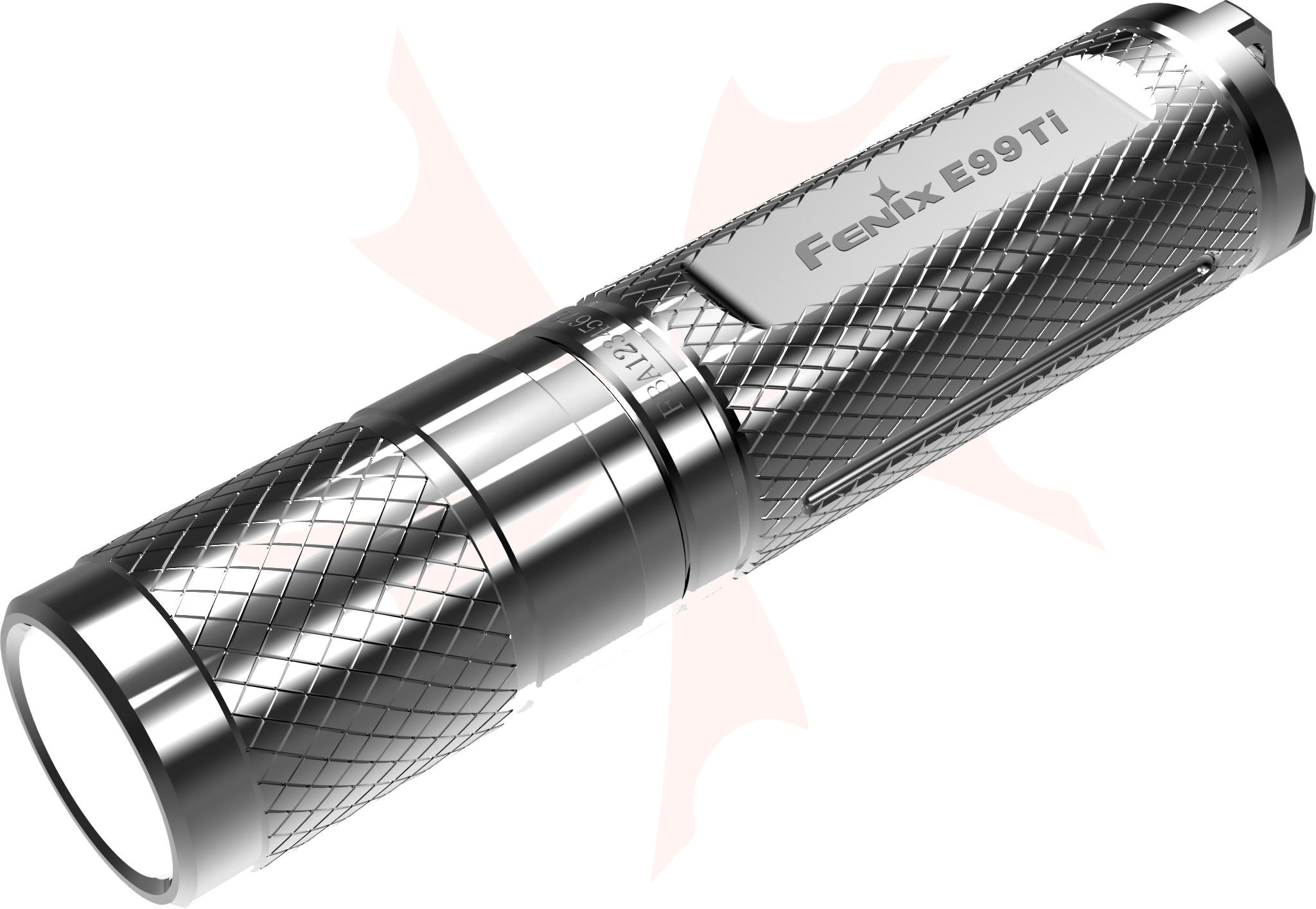 Fenix E99 Ti Limited Edition LED Flashlight, Silver, 100 Max