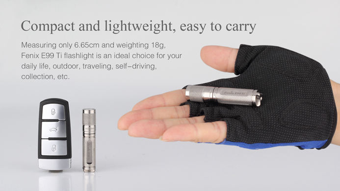 FENIX LEDライト E99Ti チタン製ボディ E99TI FENIX LEDライト E99Ti チタン製ボディ E99TI
