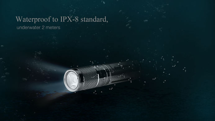 Fenix E99 Ti Limited Edition LED Flashlight, Silver, 100 Max Fenix E99 Ti Limited Edition LED Flashlight, Silver, 100 Max