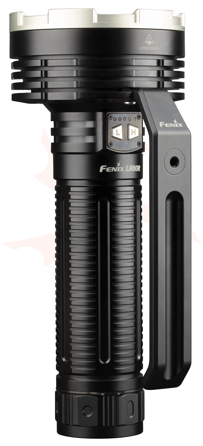 fenix 18000 lumen flashlight HT18R V2 Long-Range Hunting C rechargeable flashlight throws a super bright beam of 18 Fenix LR80R Rechargeable Searchlight -