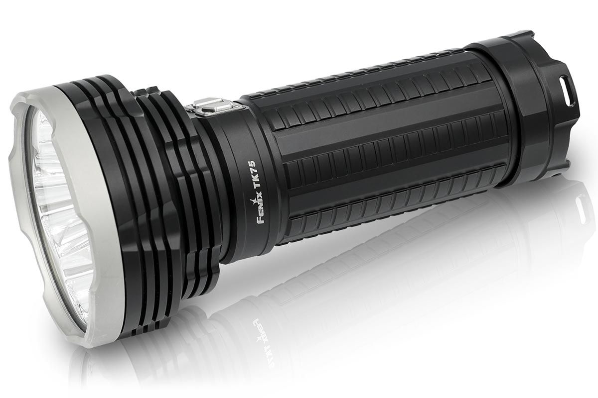Fenix TK75 2018 5100 Lumen High Performance Long Throw Rechargeable Flashlight 