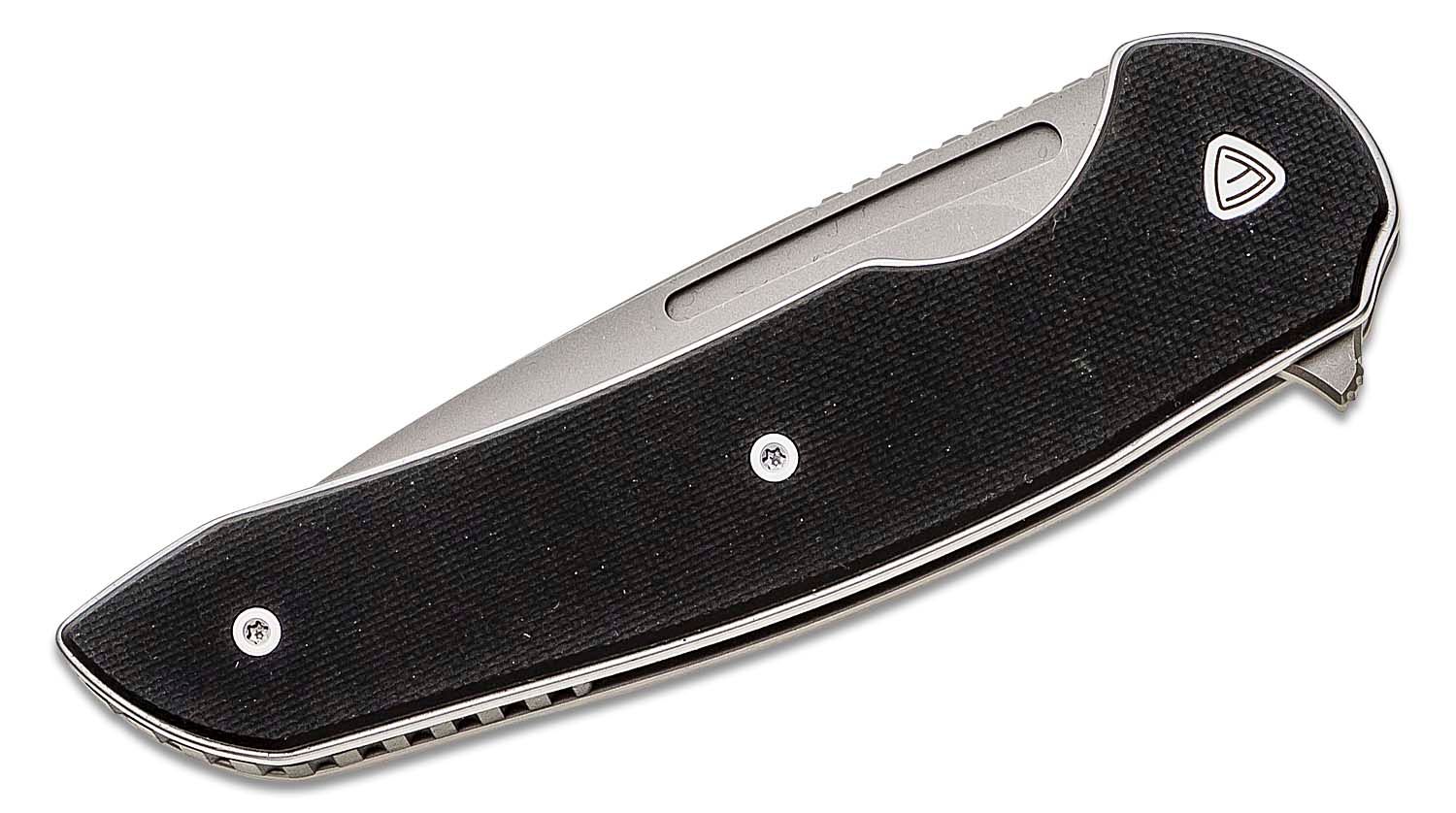 Ferrum Forge Stinger - Liner Lock Knife, Black G-10