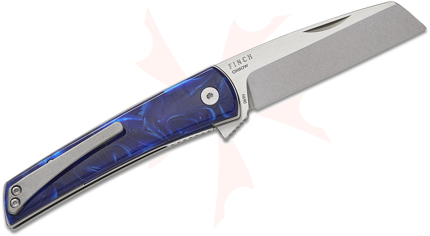 Finch Knife Company Oxbow Liner Lock Flipper Knife 3