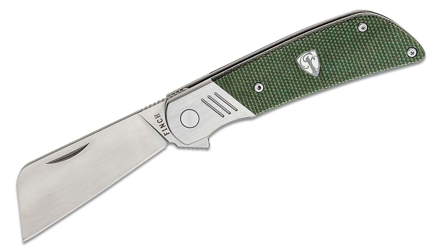 Finch Knife Company HARVESTER Avocado Flipper Knife 2.85 154CM