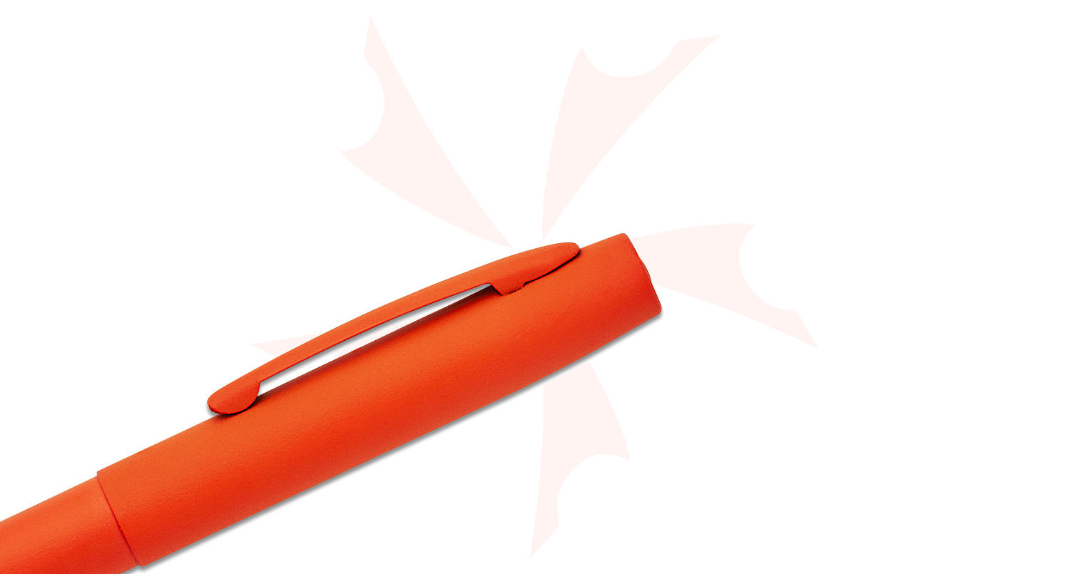 Fisher Space Pen Hi-Vis Orange Cerakote Cap-O-Matic Pen
