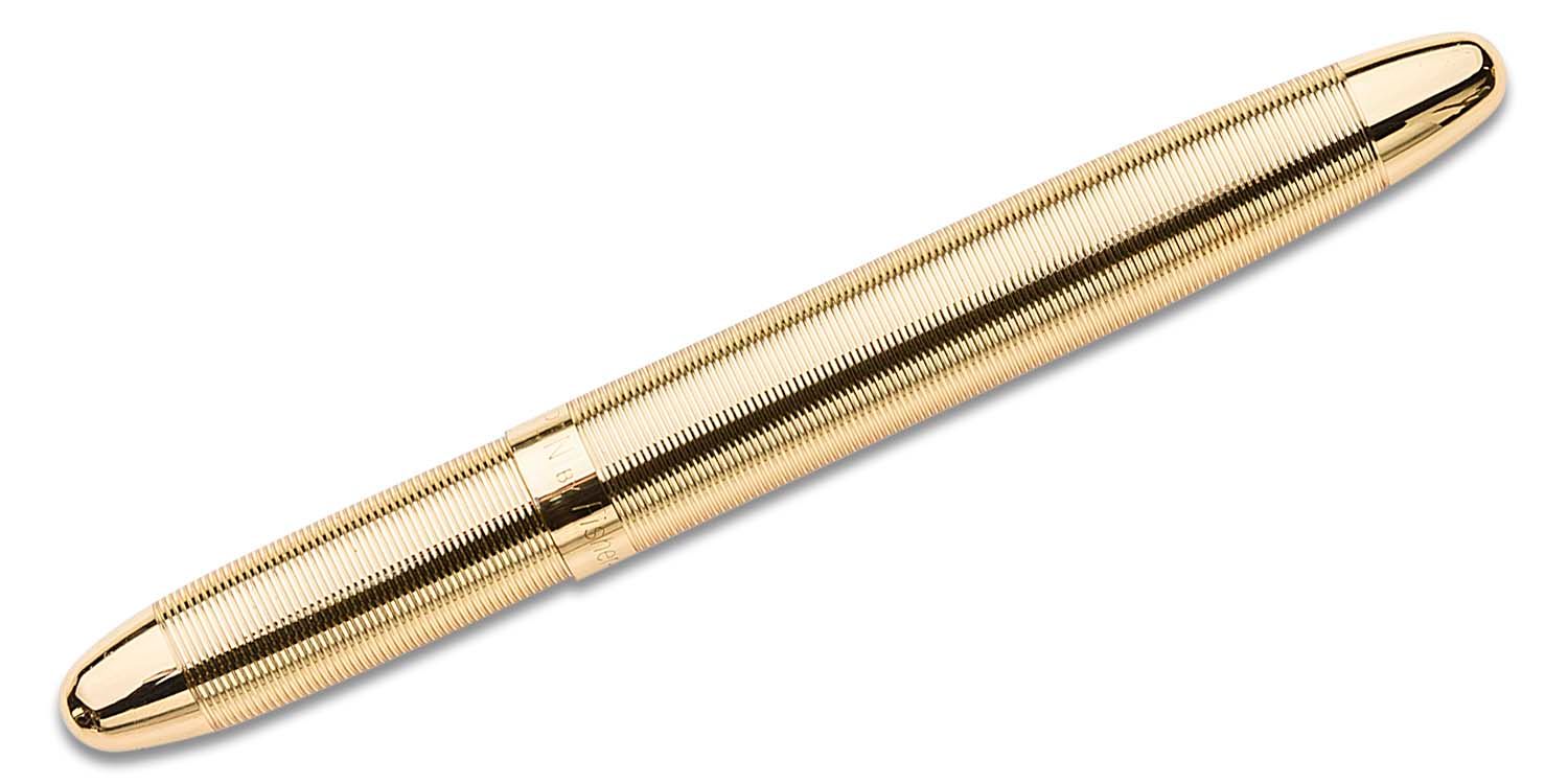 Fisher Space Pen Raw Brass Bullet Pen - 400RAW