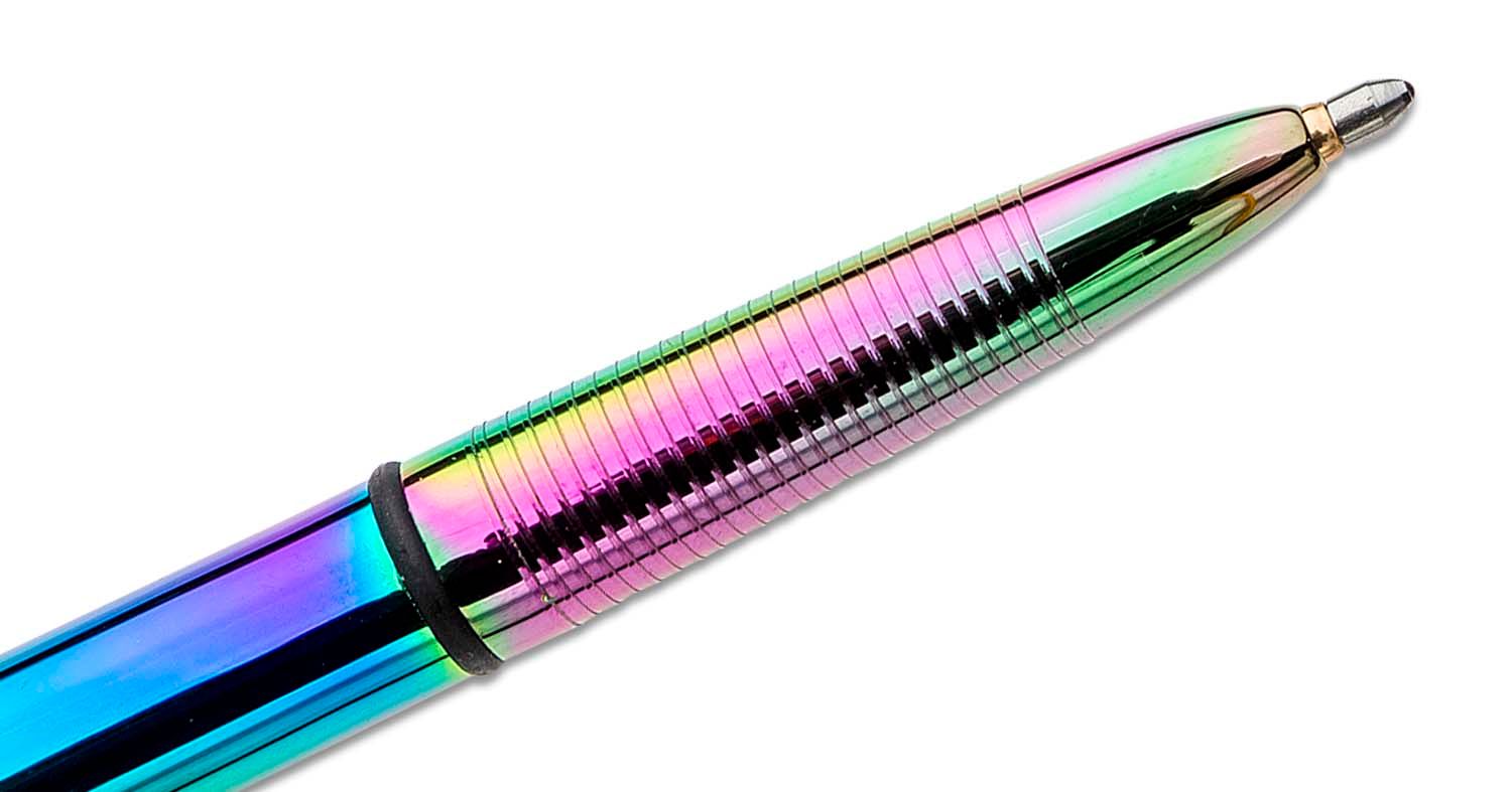 Bullet Space Pen, Rainbow Titanium Nitride Finish (#400RB)