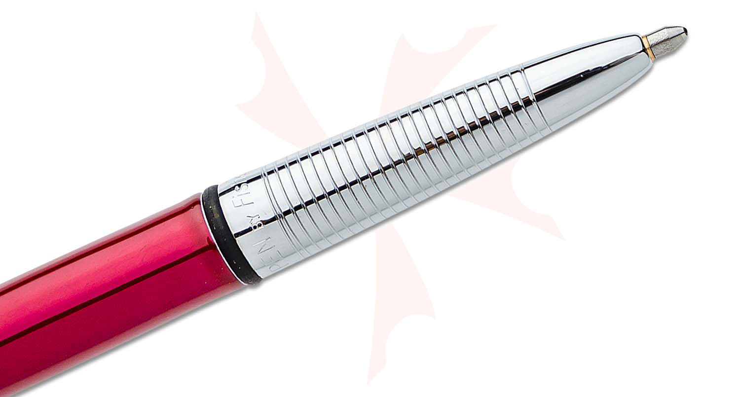 Fisher Red Planet Translucent Bullet Space Pen - KnifeCenter