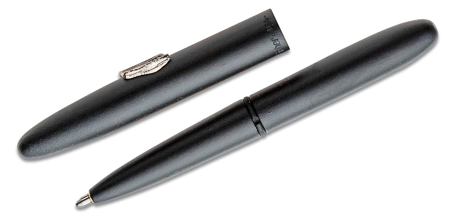 Fisher Space Pen - Black Matte Bullet Pen with American Flag