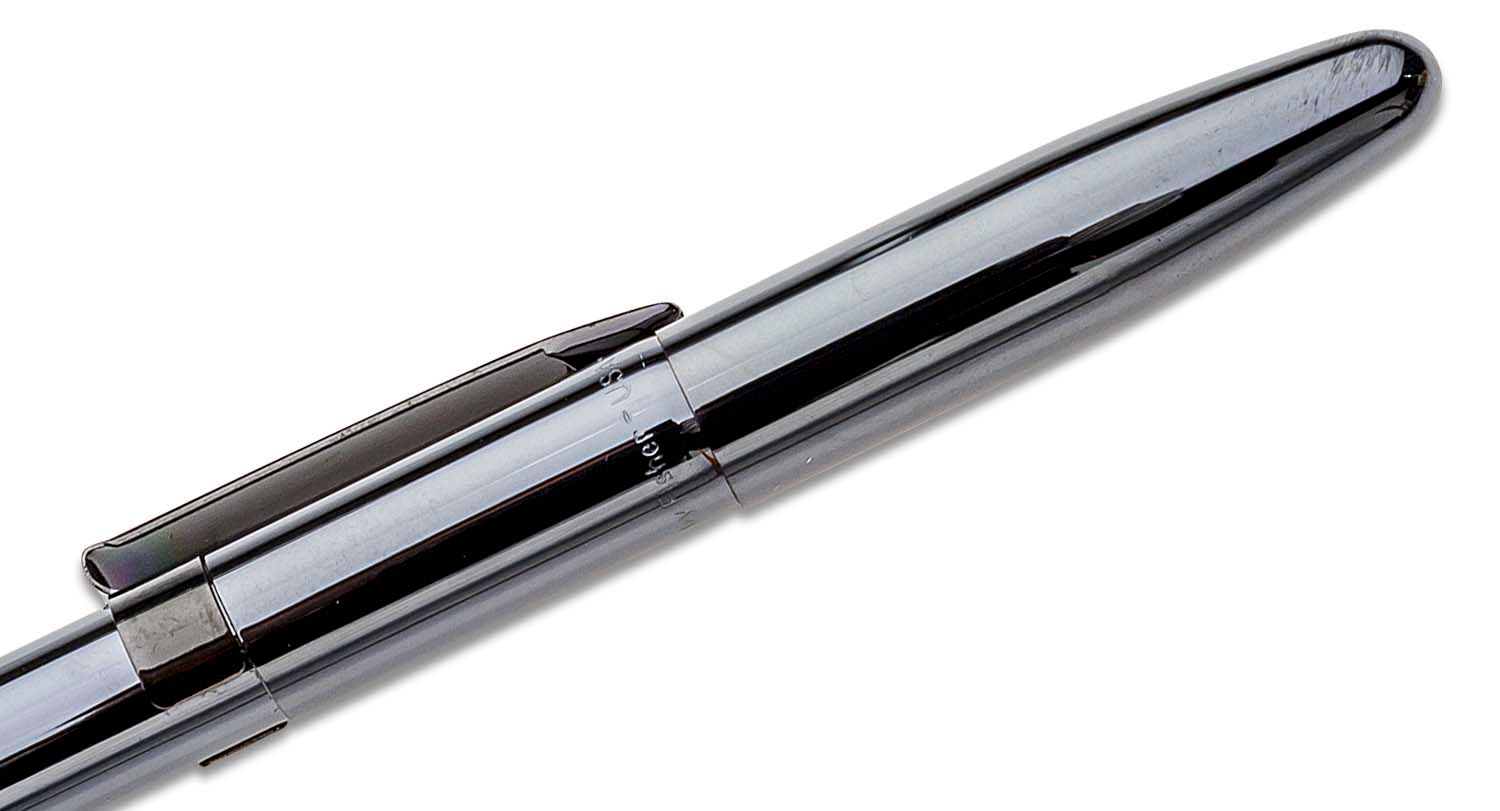 Fisher INFINIUM Space Pen, Black Titanium Nitride, Blue Ink, Medium Point -  KnifeCenter - INFB-1