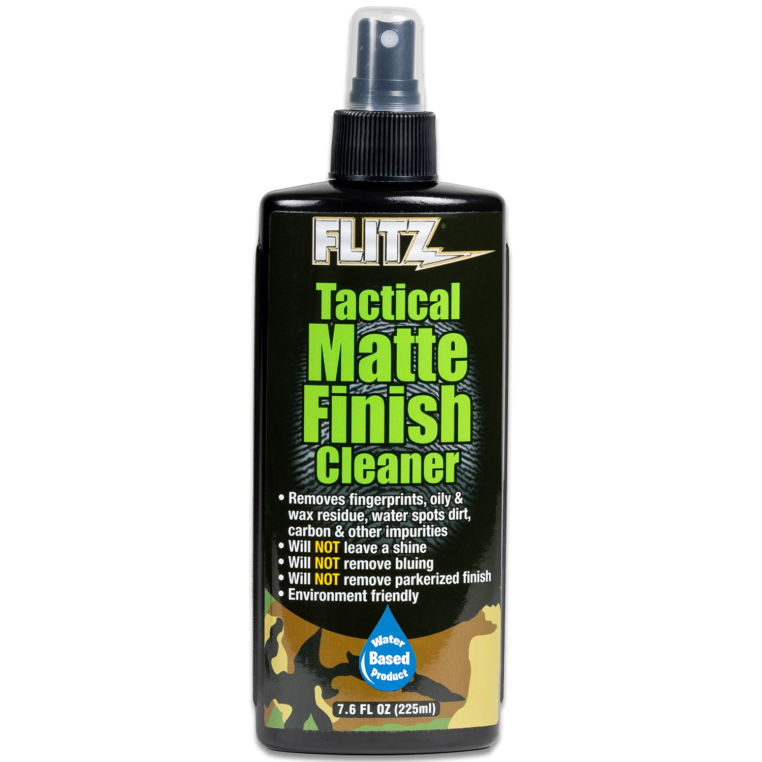 Flitz TM 81585 Tactical Matte Finish Cleaner 7.6 fl oz. (225ml