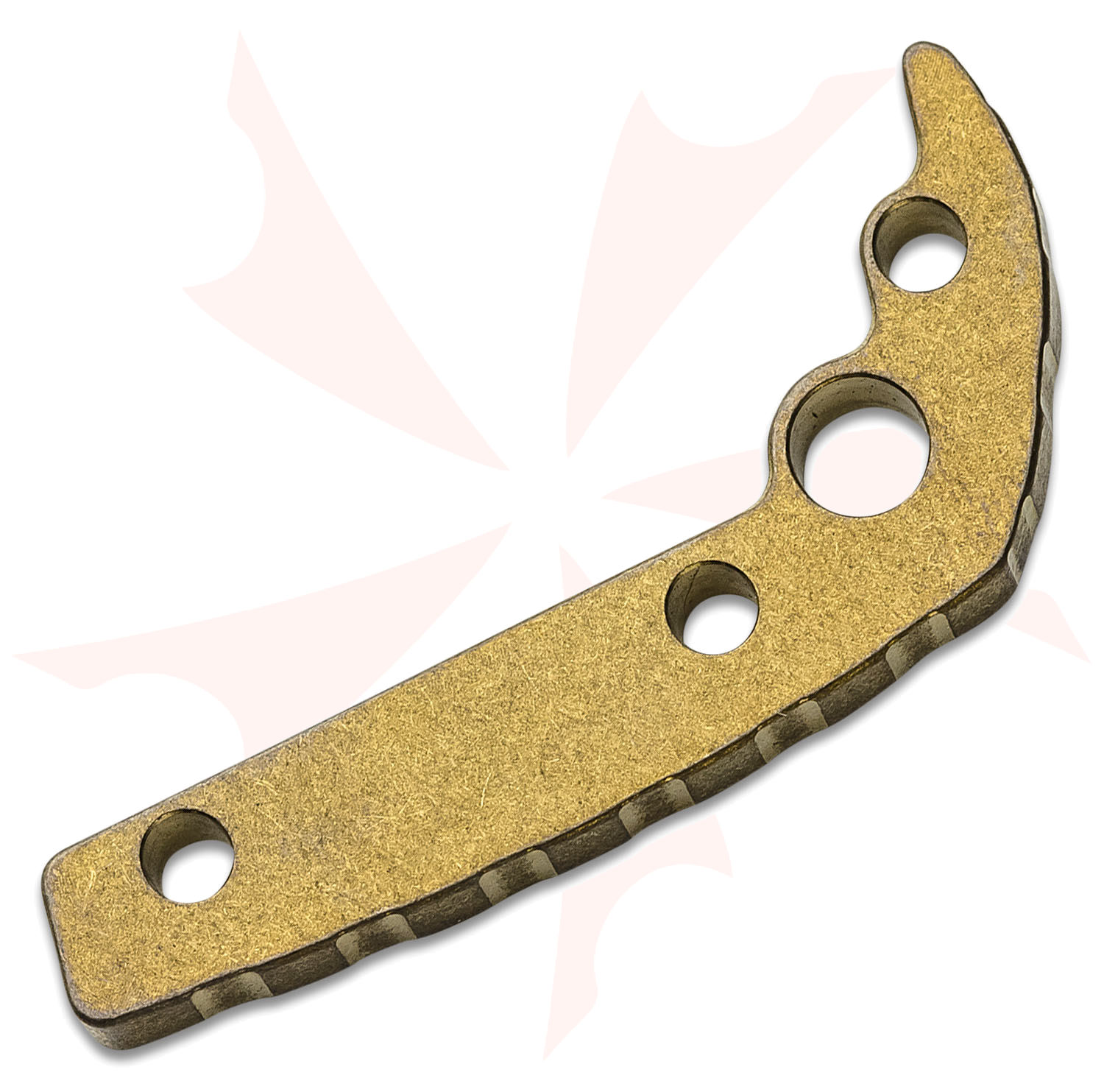 Flytanium Bronze Stonewashed Titanium Backspacer for Demko AD20.5