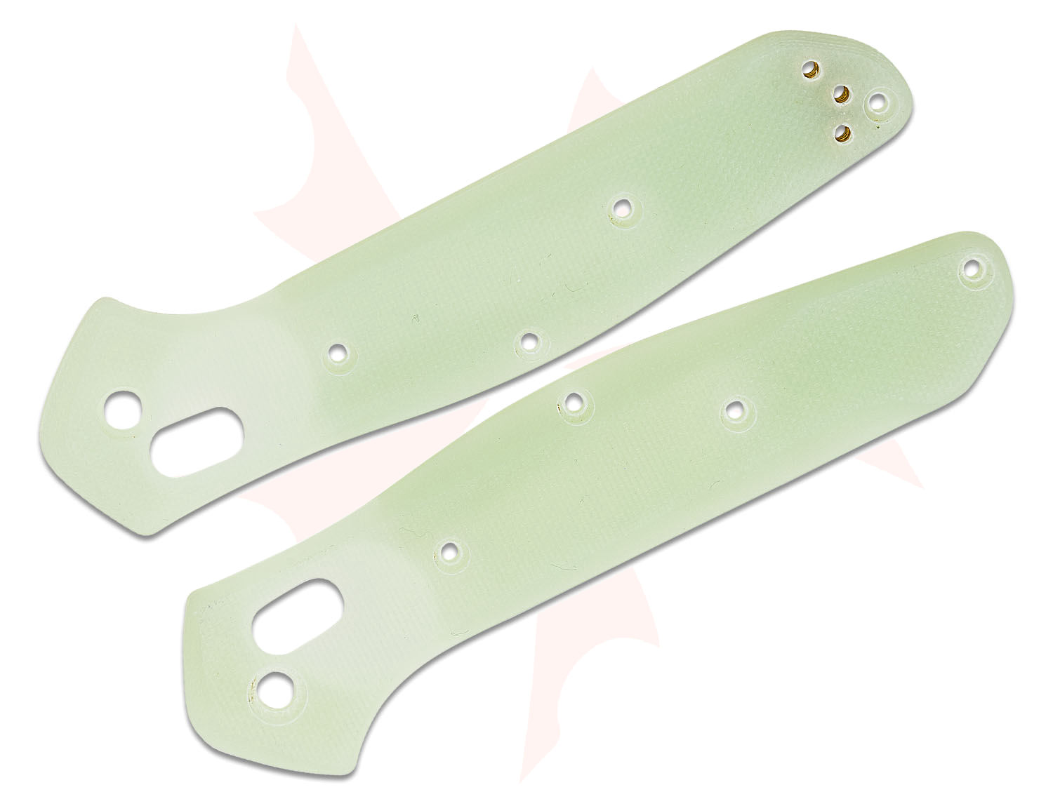 Flytanium Radar Natural (Jade) G10 Handle Kit for Benchmade 940