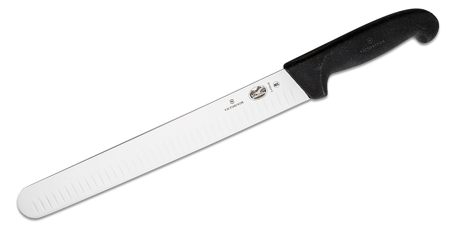 12” Slicer / Carving Granton Edge - Prime Rib Knife - Food Service Knives