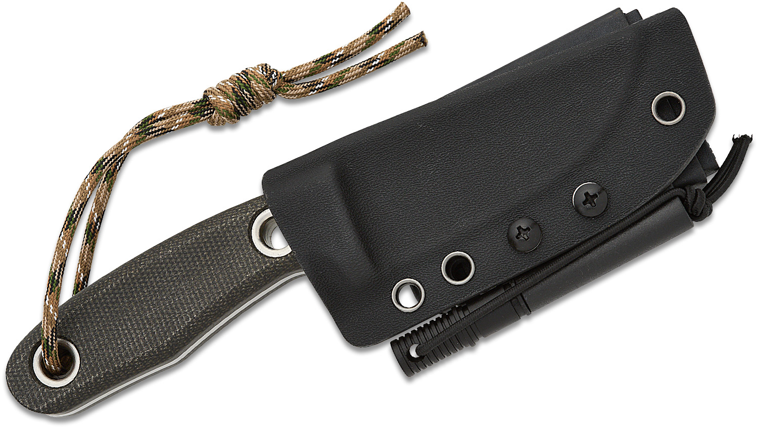 Fox BlackFox BF-731 D2 MG Viator Fixed Blade Knife 3.54