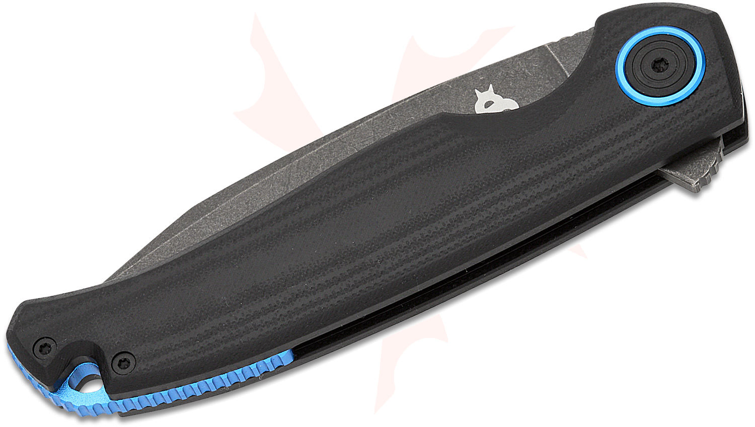 あーがす Fox BlackFox BF-760 W Argus Liner Lock Flipper Knife 3.54