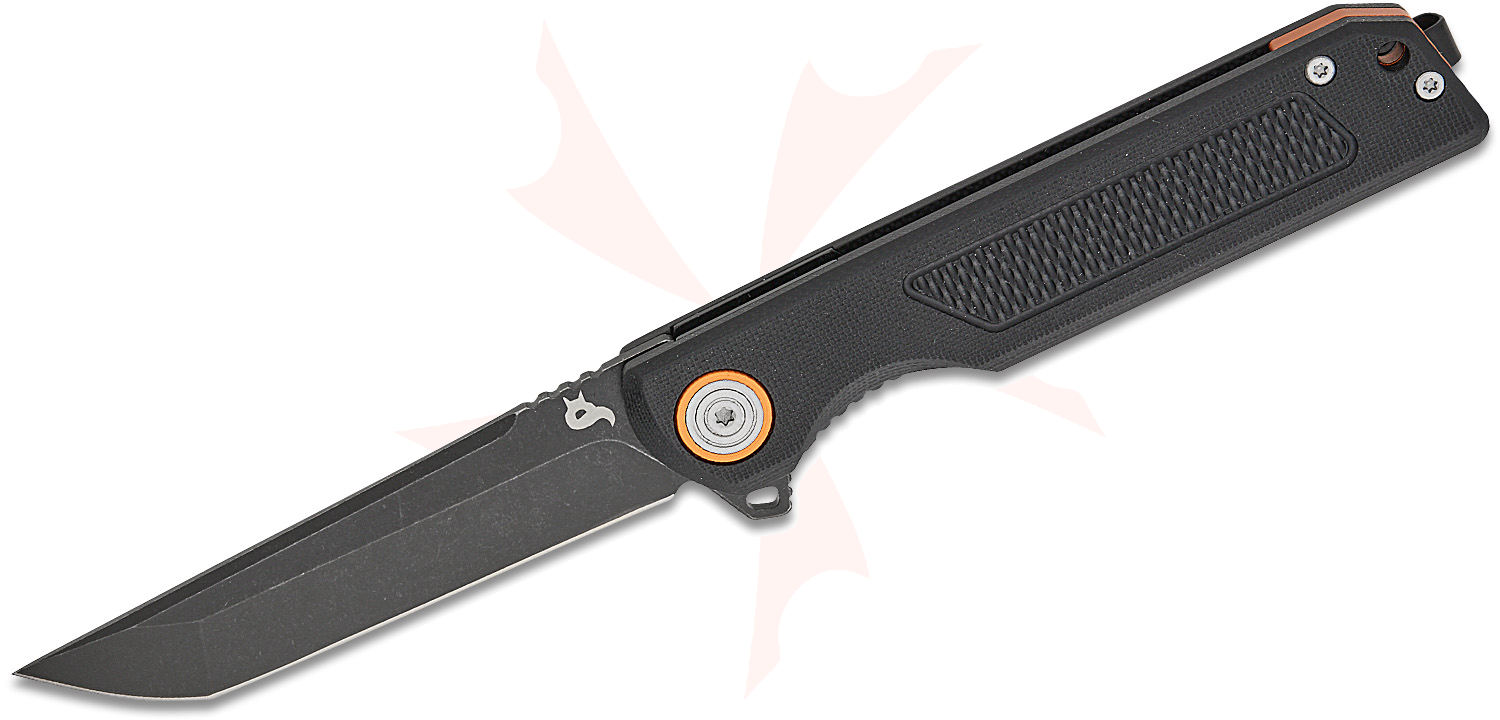 Fox BlackFox BF-769 Momentum Liner Lock Flipper Knife 3.375