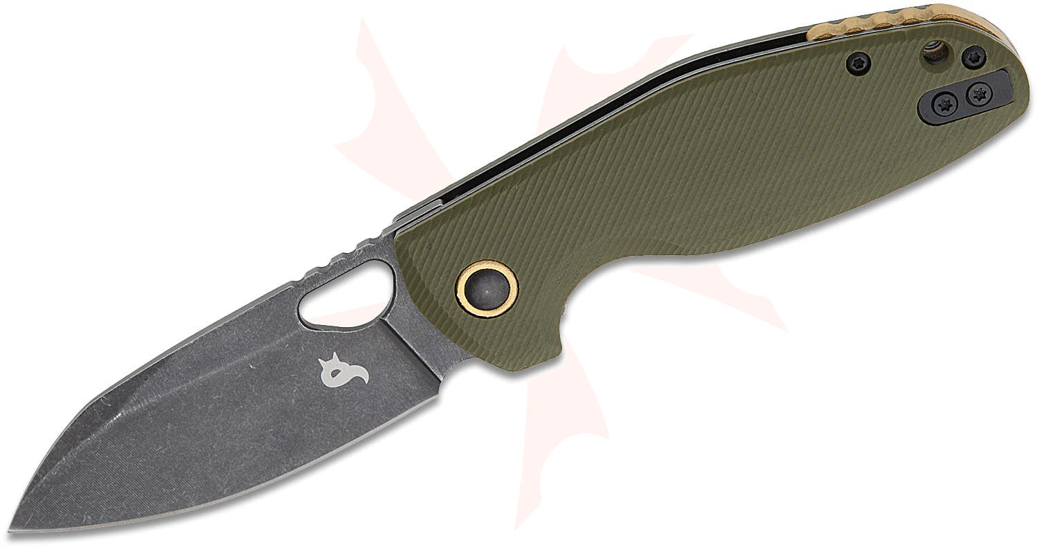 ビルト　ブラックフォックス Fox BlackFox BF-786 Puffy Liner Lock Folding Knife 2.97