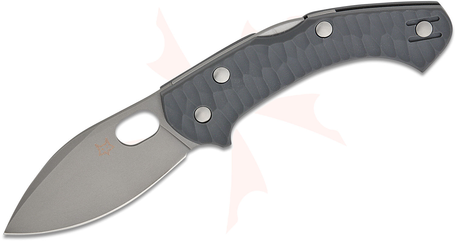 Fox FX-311 GY Jens Anso Zero 2.0 Desert Warrior Lockback Folding