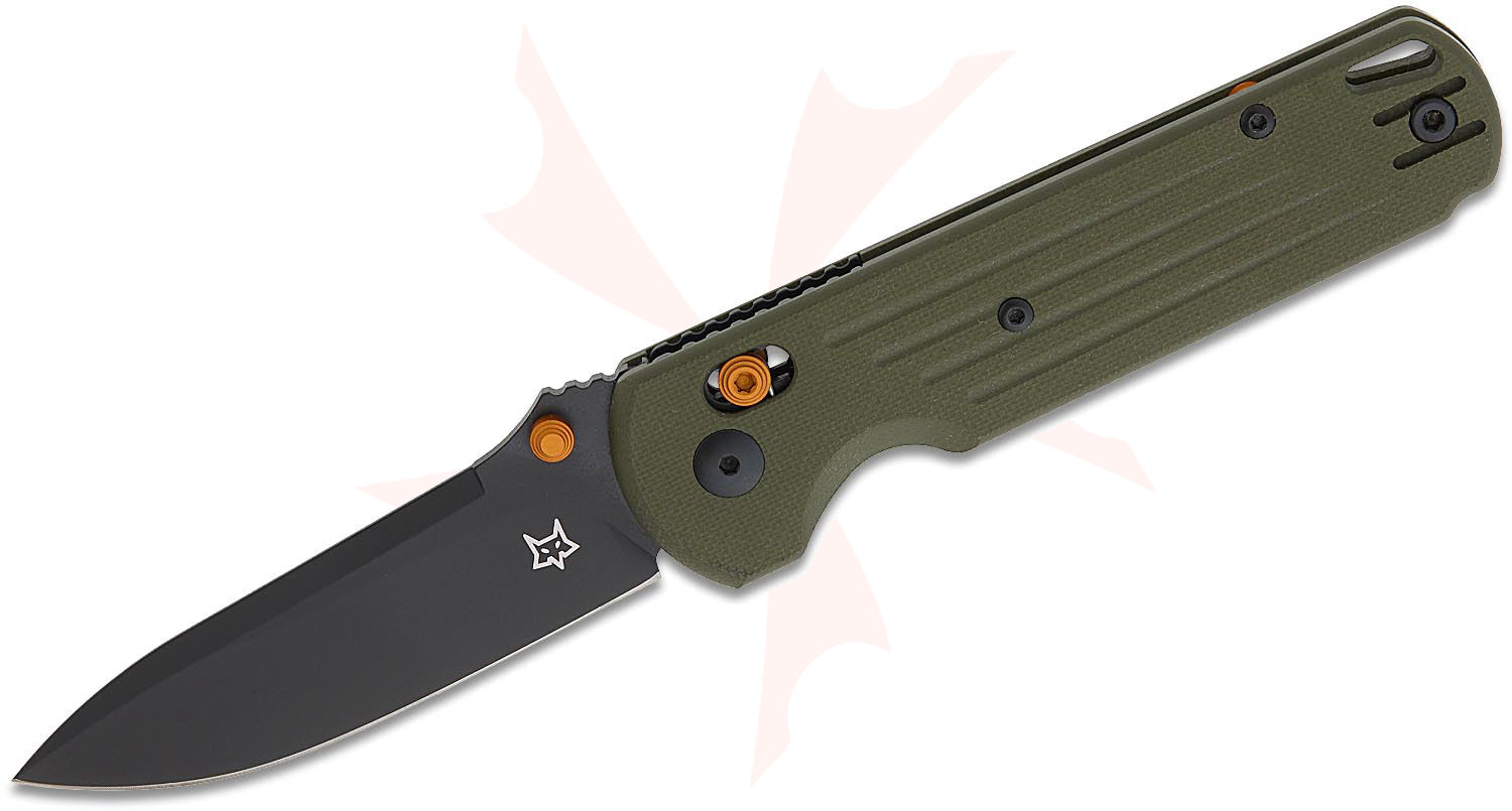 brouge F flex sound+&brouge F（190F） Fox FX-451 FG Gabi Crossbar Lock Folding Knife 3.07