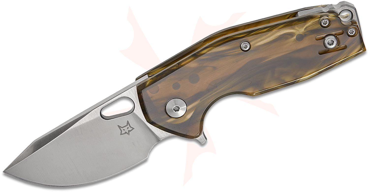 Fox FX-526LI EX1 Jesper Voxnaes Suru Liner Lock Flipper Knife 2.32