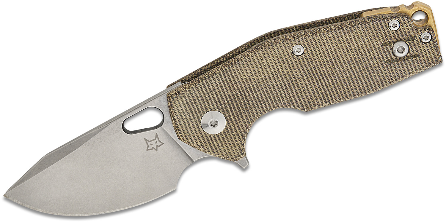Fox FX-526LI MOD Jesper Voxnaes Suru Liner Lock Flipper Knife 2.32