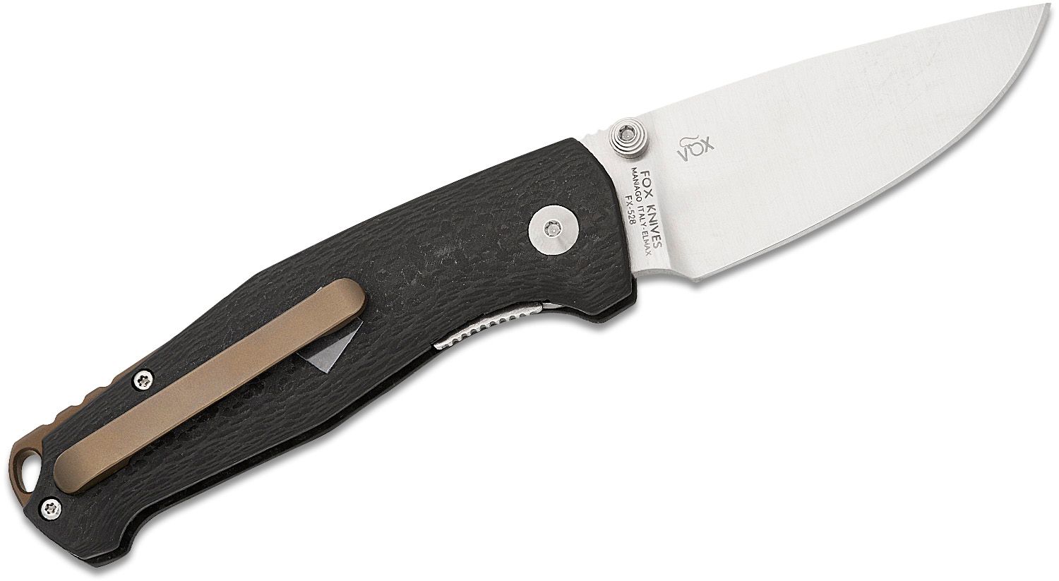 FOX Kitchen Cutlery 4-Knife Set FX-1019 SET4 Black POM Stainless