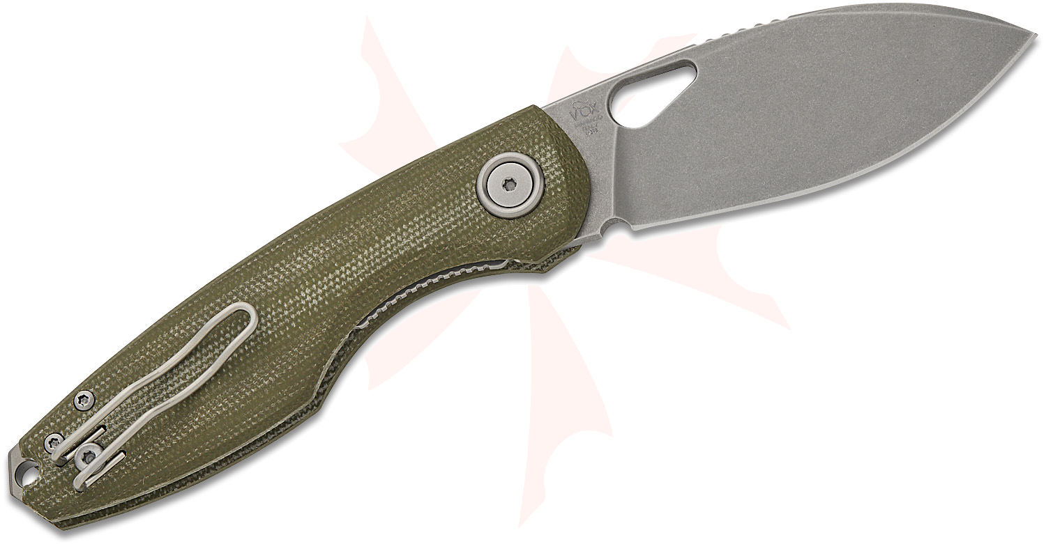 Fox FX-530 MOD Jesper Voxnaes Chilin Liner Lock Folding Knife 3.15