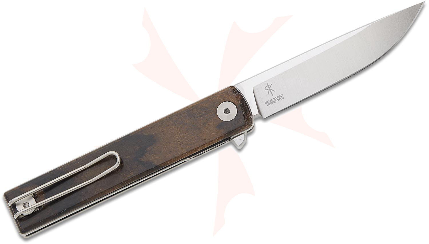 Fox FX-544 ZW Chnops Heritage Flipper Knife 2.95