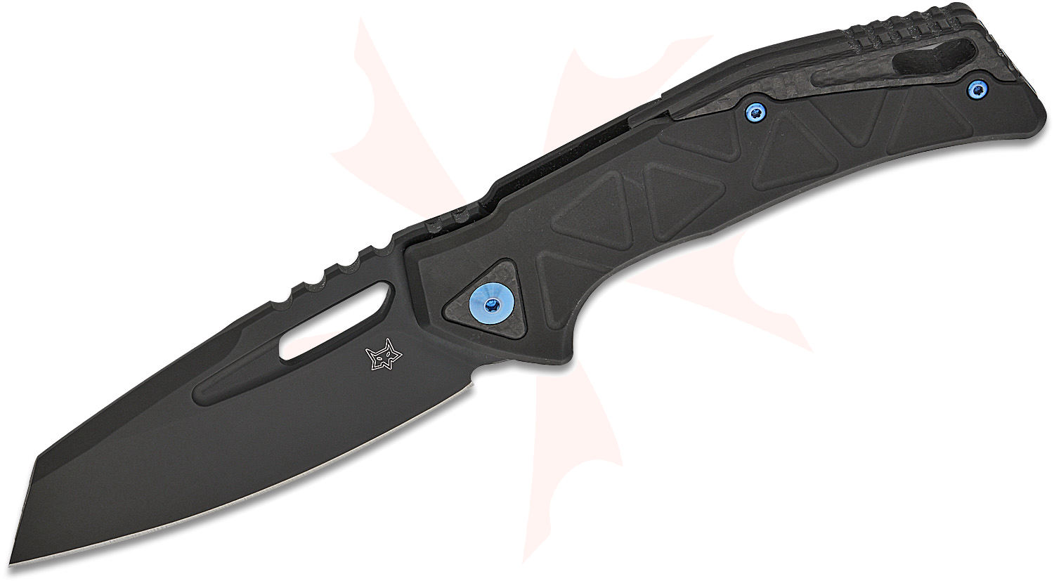 Fox FX-552 AL Stefan Merk Kronos Frame Lock Flipper Knife 3.54