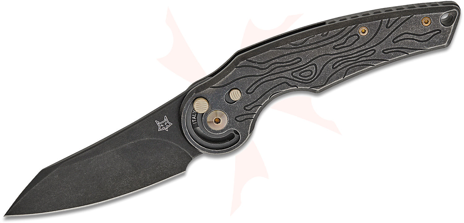 Fox FX-555 TIBR Denis Simonutti Jupiter Radius Button Lock Folding