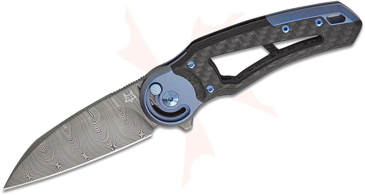 Fox FX-556 B1 Metamorphosis Radius Button Lock Flipper Knife 3.31