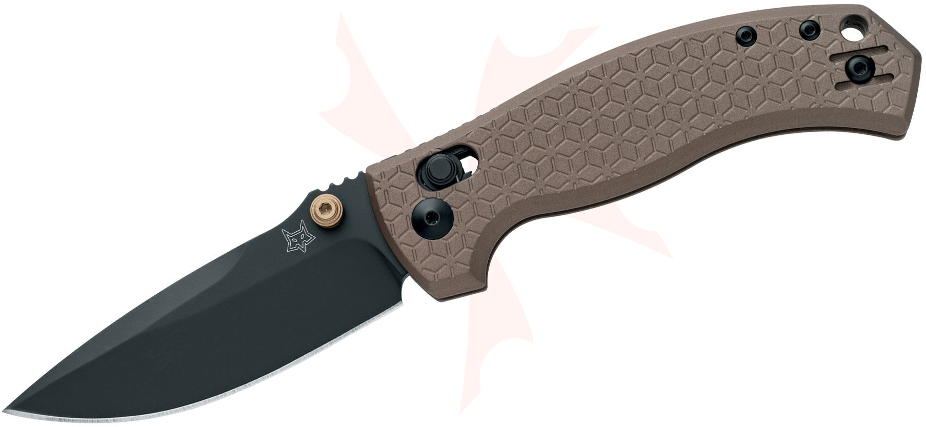 Fox FX-560 ALBR Les George Anzu Crossbar Lock Folding Knife 3.15