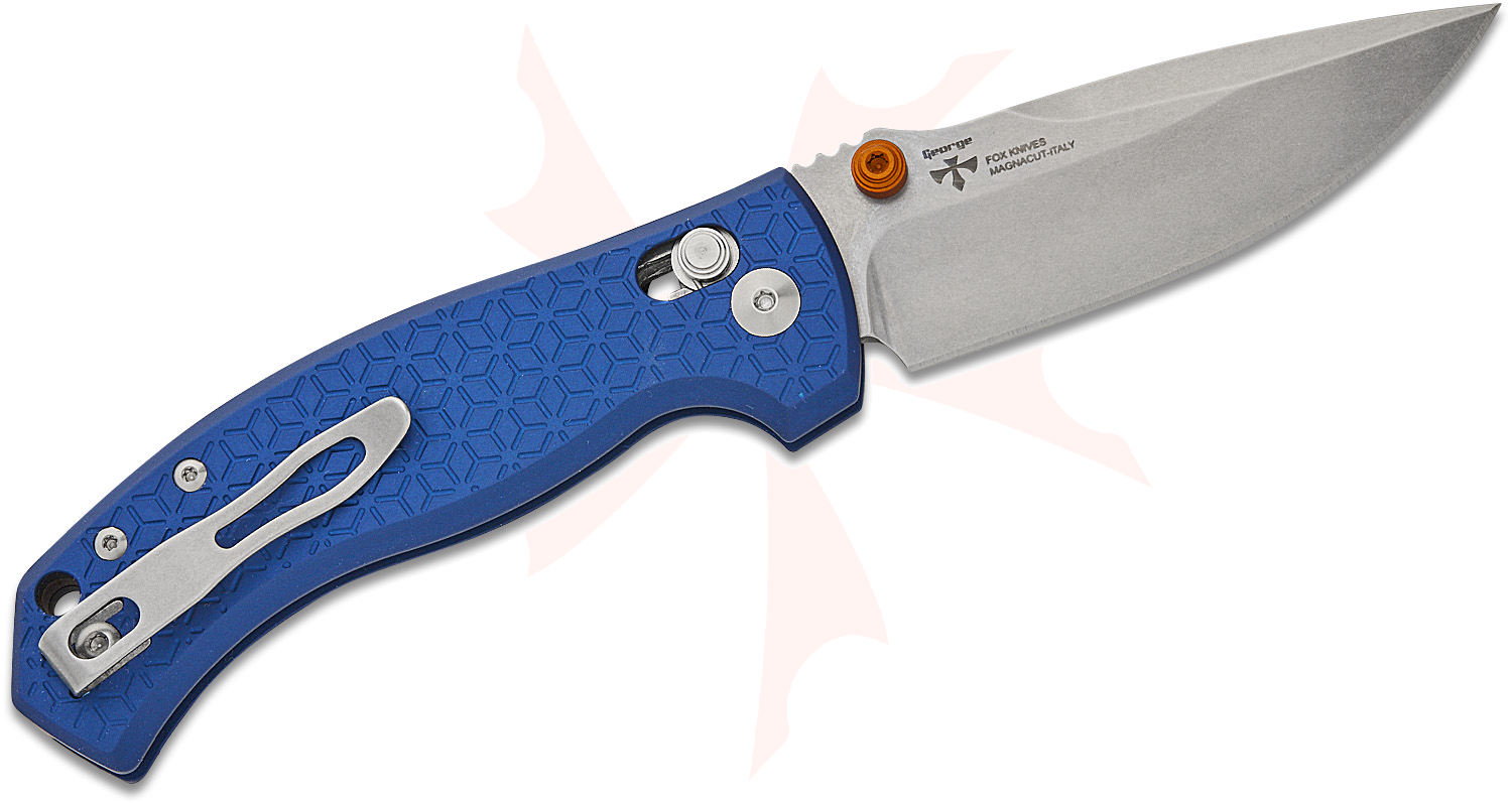 Fox FX-560 ALOR Les George Anzu Crossbar Lock Folding Knife 3.15